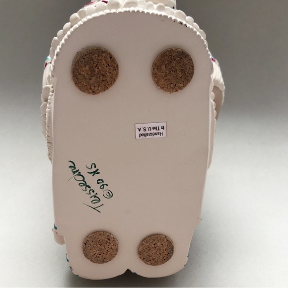 Vintage Cleo Teissedre Navajo Woman Storyteller Large Figurine - Picture 9 of 9